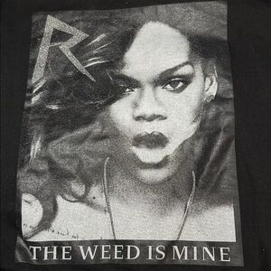 Black Graphic Sweatshirt Rihanna